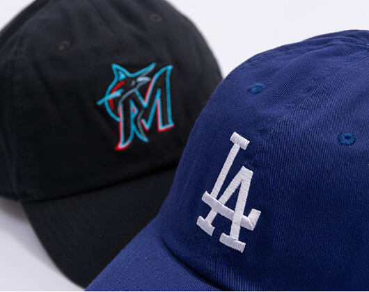 Kšiltovka Nike - Club Unstructured - Miami Marlins - Black 00A