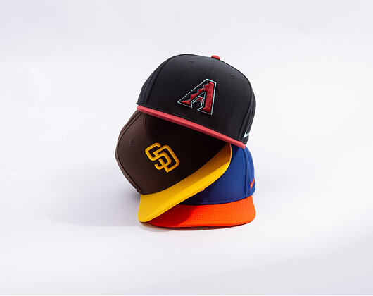 Kšiltovka Nike - Dri-Fit Pro - Arizona Diamondbacks - Black 00A/Team Crimson 69W