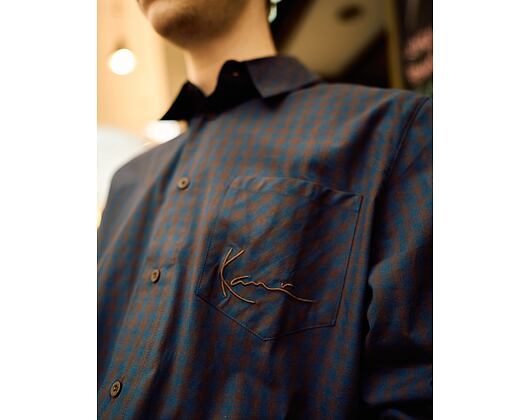 Košile Karl Kani - Signature Check Boxy Shirt