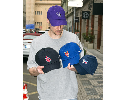 Kšiltovka Nike - Club Unstructured - Toronto Blue Jays - College Navy 41S