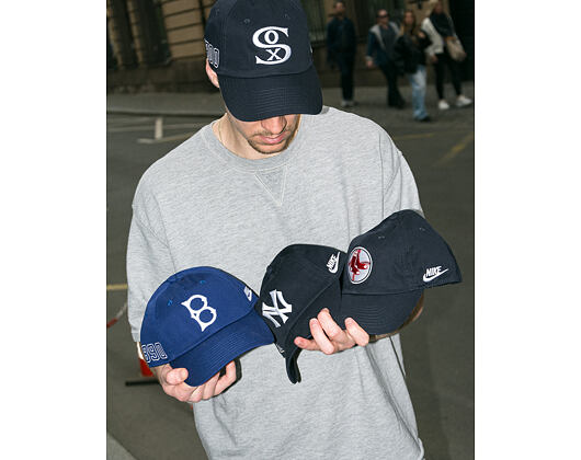 Kšiltovka Nike - Cooperstown Club Unstructured - Chicago White Sox - Pitch Blue 4FA
