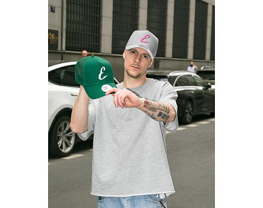 Kšiltovka New Era - Core Logo 9FORTY A-Frame Trucker - Prague Eagles - Green