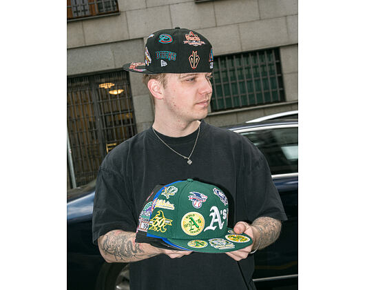 Kšiltovka New Era - MLB All Over Logo 59FIFTY - Miami Marlins - Team Color