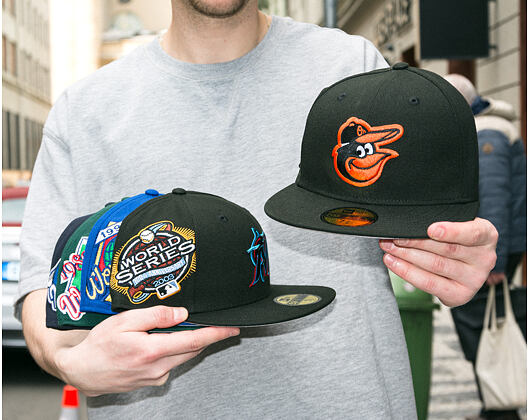 Kšiltovka New Era - MLB Hidden Hit 59FIFTY - Baltimore Orioles - Team Color