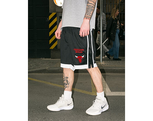 Kraťasy New Era - NBA US Edit - Chicago Bulls - Black