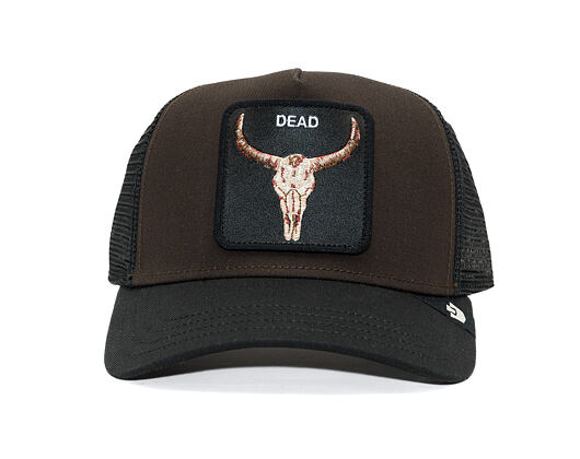 Kšiltovka Goorin - Dead Skull Trucker - Ground / Void