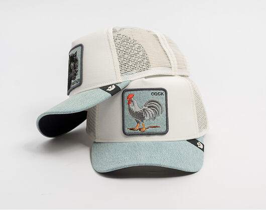 Kšiltovka Goorin - Denim Rooster - Light Denim