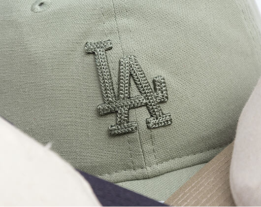 Dámská Kšiltovka New Era - MLB Midi Linen 9TWENTY - LA Dodgers - Pastel Green