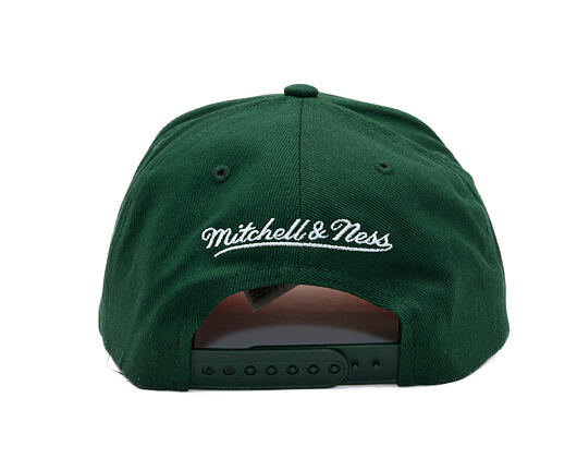 Kšiltovka Mitchell & Ness  - Branded Emerald Slam Pro Pinch Snapback - Green/Orange