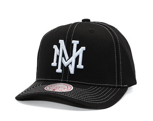 Kšiltovka Mitchell & Ness  - Branded Baseline -Pro Crown Snapback - Black
