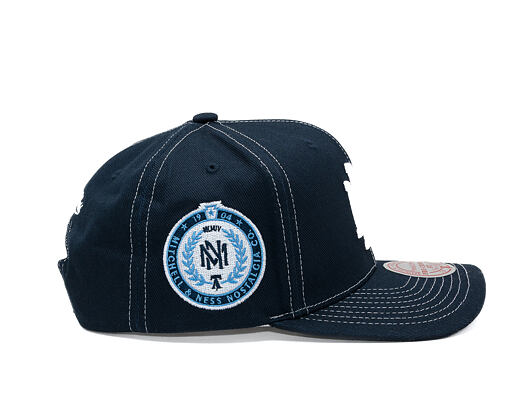 Kšiltovka Mitchell & Ness  - Branded Baseline -Pro Crown Snapback - Navy