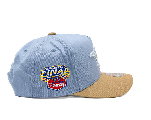 Kšiltovka Mitchell & Ness  - NHL Frosted Peak - Pro Pinch - Nashville Predators - Blue/Brown