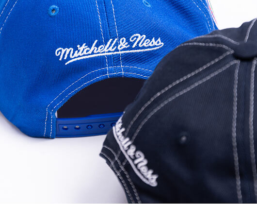 Kšiltovka Mitchell & Ness  - Branded Baseline -Pro Crown Snapback - Navy
