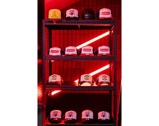 Kšiltovka New Era - Hellfire Club 9FORTY A-Frame - Stranger Things - Black