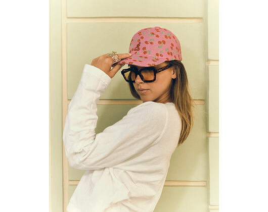 Kšiltovka Kangol - Tropic Cherry Spacecap - Bright Fuchsia