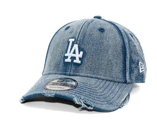 Kšiltovka New Era - MLB Acid Wash Denim 9FORTY - LA Dodgers - Pastel Blue
