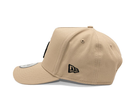 Kšiltovka New Era - MLB Essential 9FORTY A-Frame - LA Dodgers - Camel / Black