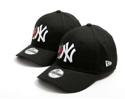 Dětská Kšiltovka New Era - MLB Icon 9FORTY - NY Yankees - Black / White