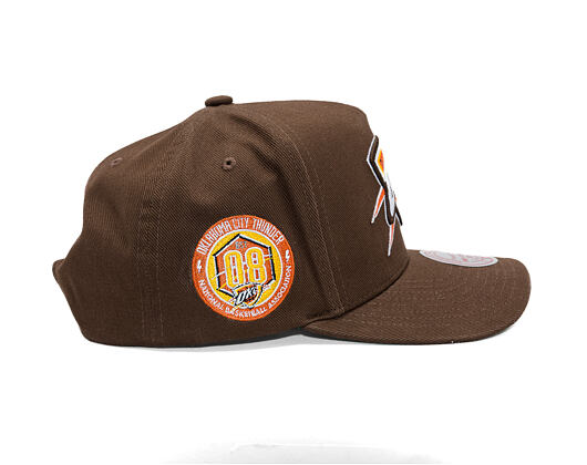 Kšiltovka Mitchell & Ness - NBA - Chestnut Peak - Oklahoma City Thunder - Brown