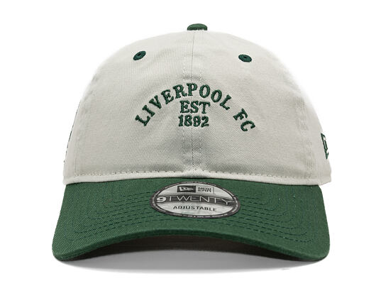 Kšiltovka New Era - Contrast 9TWENTY - LIVERPOOL FC - Ivory / Green