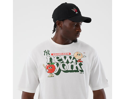 Triko New Era - MLB Icon Graphic Tee - NY Yankees - White
