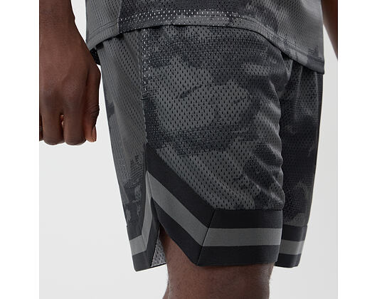 Kraťasy New Era - Branded Print Mesh Shorts - Black