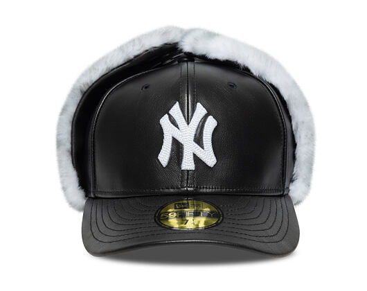 Kšiltovka New Era - MLB Image Drop Faux Fur Dog Ear 59FIFTY - NY Yankees - Graphite
