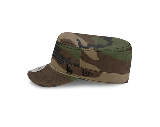 Kšiltovka New Era - QS Military Cap - LA Dodgers - Woodland Camo