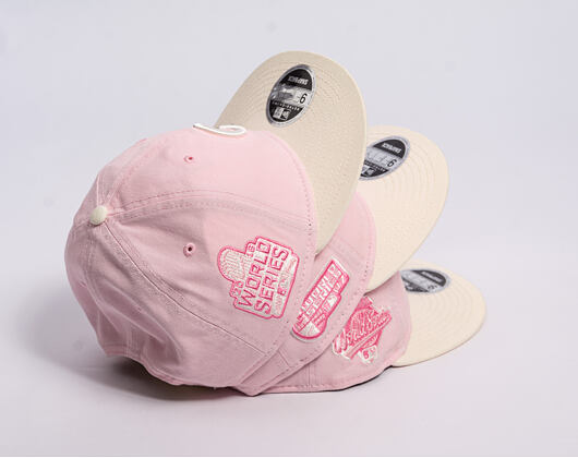 Kšiltovka New Era - MLB Washed Tie Dye 9FIFTY Retro Crown - Atlanta Braves - Pink