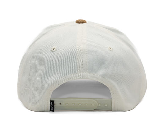 Kšiltovka Brixton - Linwood C Netplus Mp Snpk - Off White/Copper