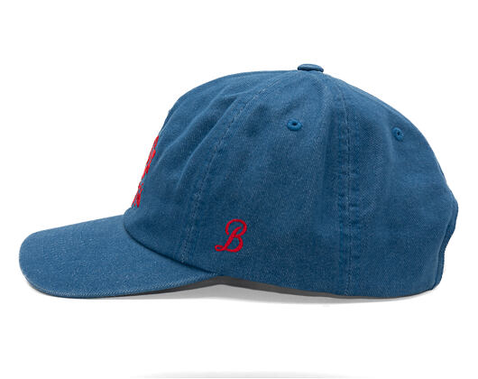 Kšiltovka Brixton - Lola Embroidered Lp Adj - Light Washed Denim