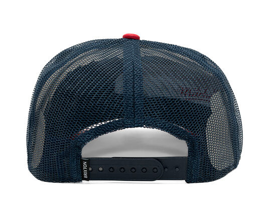 Kšiltovka Brixton - Lonestar X Brixton Trucker - Red/White/Blue