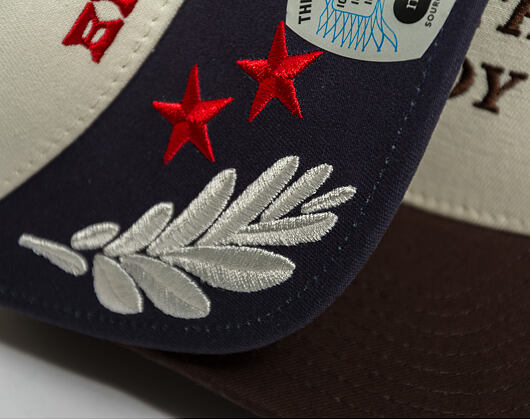 Kšiltovka Brixton - Rodeo C Np Mp Snapback - Off White/Navy