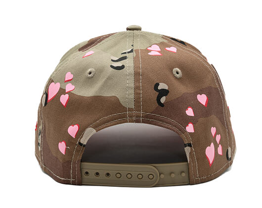 Kšiltovka New Era - MLB Camo Hearts - Tampa Bay Rays - MLB - Desert Camo