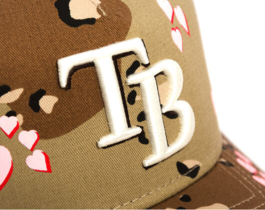 Kšiltovka New Era - MLB Camo Hearts - Tampa Bay Rays - MLB - Desert Camo