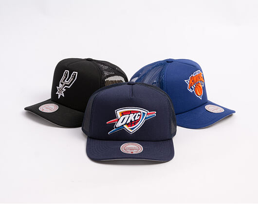 Kšiltovka Mitchell & Ness - Evergreen Trucker - NBA - Oklahoma City Thunder - Navy