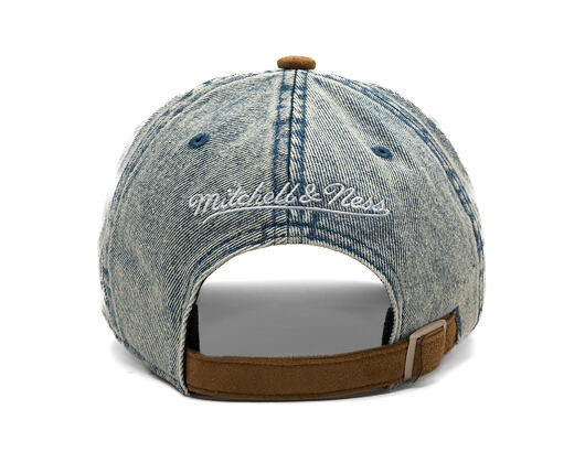 Kšiltovka Mitchell & Ness - Den Suede Strapback - NBA - Los Angeles Lakers - Blue