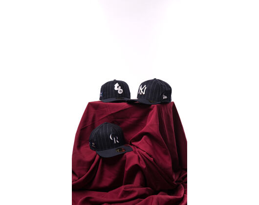 Kšiltovka New Era - MLB Moon Fabric - Tampa Bay Rays Retro 59FIFTY - MLB - White And Navy Pinstripe