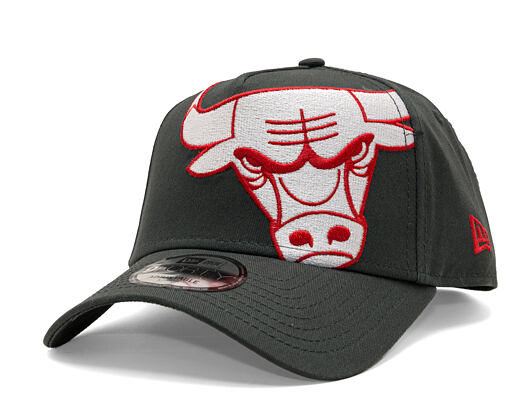Kšiltovka New Era - NBA "Oversize Tilt" 9FORTY A-Frame - Chicago Bulls - Steel