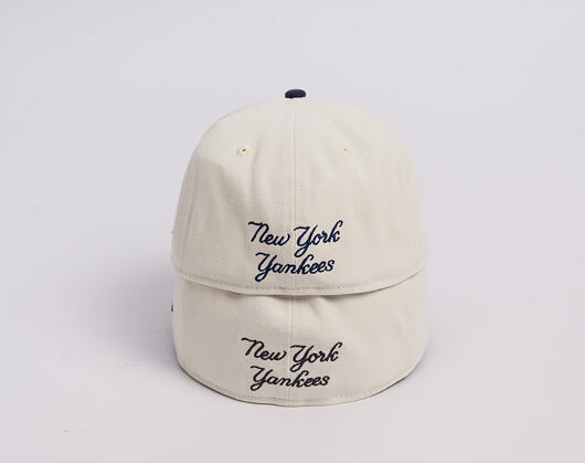 Kšiltovka New Era - MLB "2 Tone" 39THIRTY - NY Yankees - Chrome White / Steel