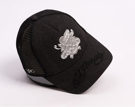 Kšiltovka Ed Hardy - Love Kills Slowly Washed 5 Panel Trucker Cap