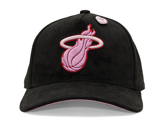 Kšiltovka Mitchell & Ness - All Heart - NBA - Miami Heat - Black