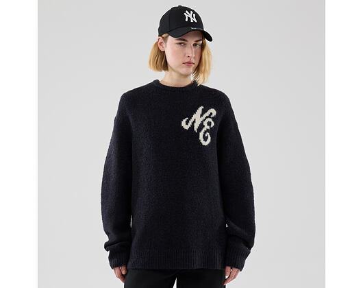 Svetr New Era - Branded Seasonal Knit Sweater - Navy