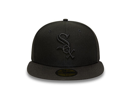 Kšiltovka New Era - MLB Black on Black 59FIFTY - Chicago White Sox - Black