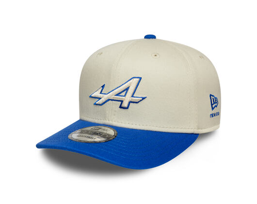 Kšiltovka New Era - F1 Contrast Visor 9SEVENTY Stretch-Snap - Alpine Racing - Ivory