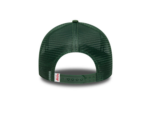 Kšiltovka New Era - Branded Oval Foam Patch 9FORTY A-Frame Trucker - Cilantro Green