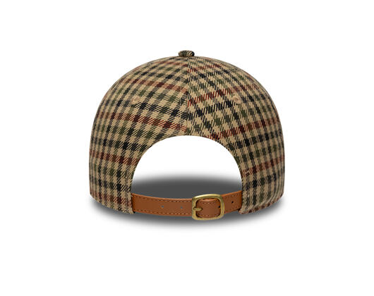 Kšiltovka New Era - MLB IMAGE DROP Water Repel Checker 9TWENTY - NY Yankees - Stone