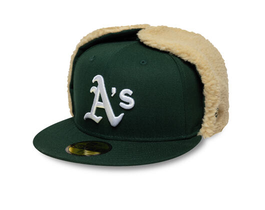Kšiltovka New Era - MLB World Series Dog-Ear 59FIFTY - Oakland Athletics - Green