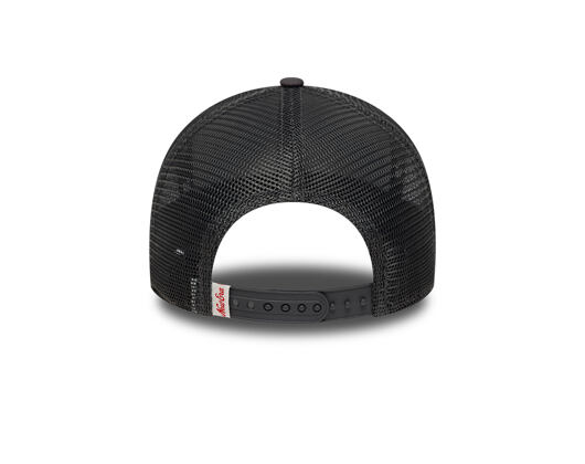 Kšiltovka New Era - Branded Distressed Patch 9FORTY A-Frame Trucker - Steel