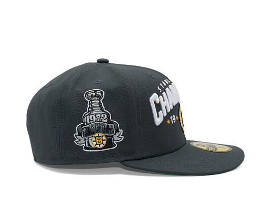Kšiltovka New Era - NHL Champion VC 59FIFTY - Boston Bruins - Graphite
